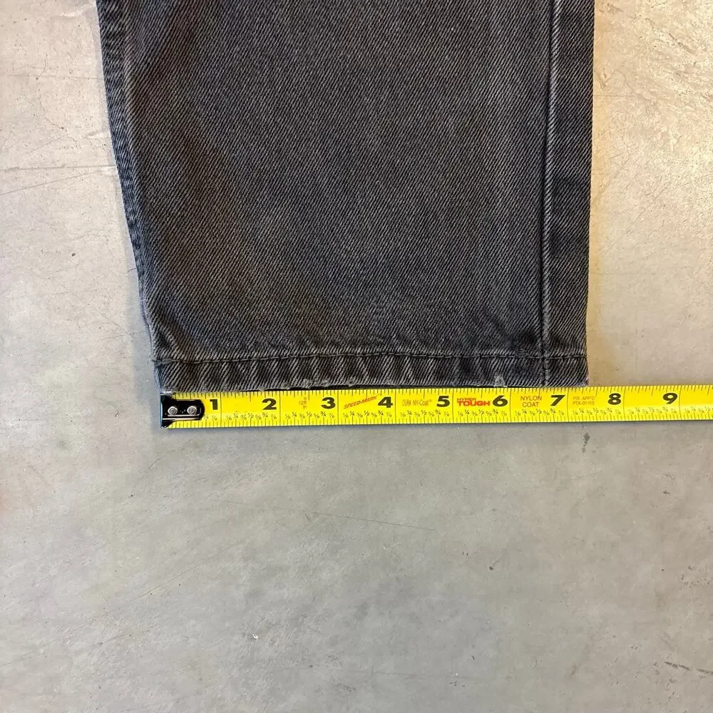 y2k vintage levi’s black faded jeans